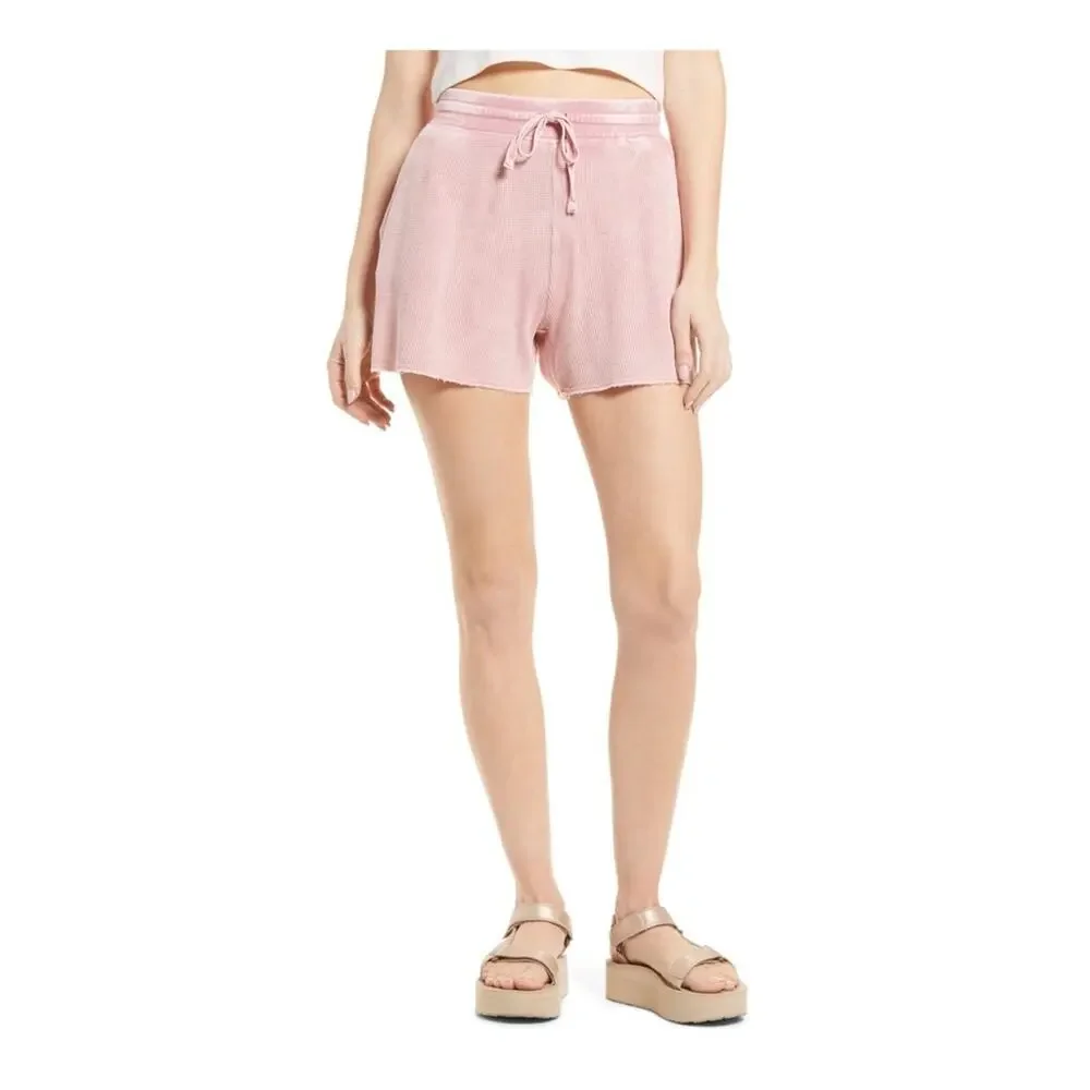 Splendid - NWT Mineral Wash Waffle Knit Shorts - Picture 1 of 8